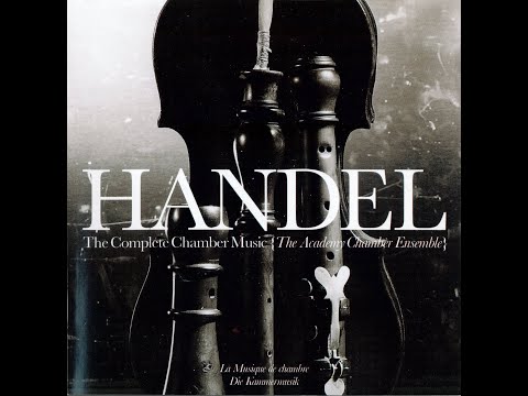 Georg Friedrich Händel (1685-1759) - The Complete Chamber Music / Cd´s 1- 3