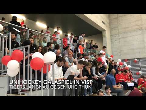 Unihockey Galaspiel in Visp