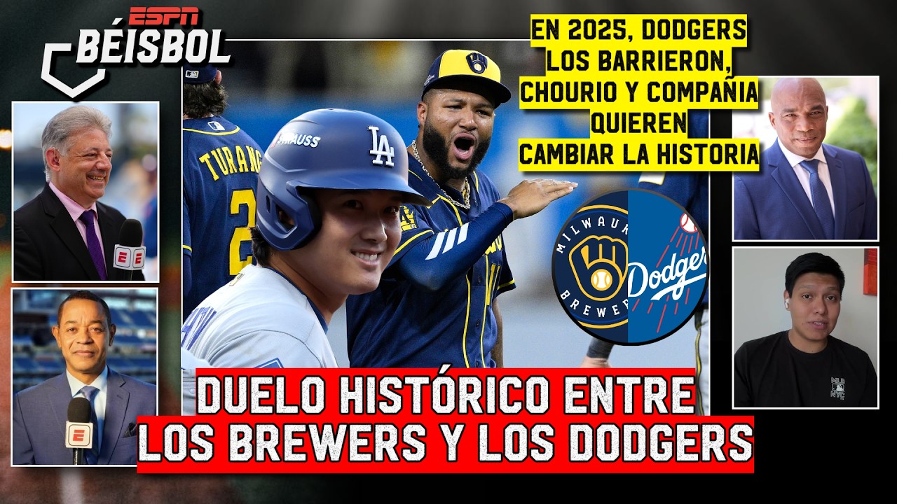 BREWERS busca REVANCHA vs DODGERS en duelo HISTÓRICO de equipos de 100+ victorias | ESPN Beisbol