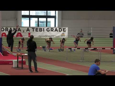 55m prepone [Ž], Anja Tvrtković - AGRAM Dvoranski seniorski miting 2023