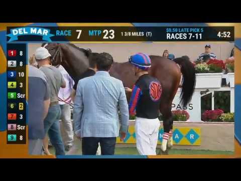 Ginobili wins Race 6 at Del Mar 08/17/19