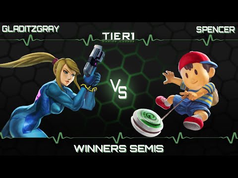 GladItzGray (Zero Suit Samus) vs Spencer (Ness) - Thursday Throwdown 27 Winners Semis