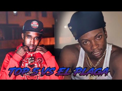 Top 5 vs El Plaga & Lil Rk [Full live]