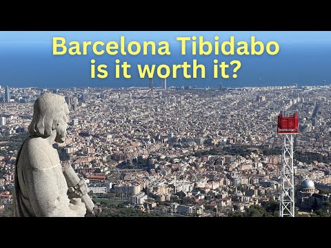 Things to do in Barcelona: go to Tibidabo Panoramic Area for the breathtaking views!