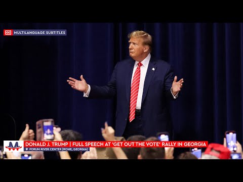 , title : '🇺🇸 Donald Trump | Full Speech at Rally in Rome, Georgia (Multilanguage Subtitles) [CC] [4K]'