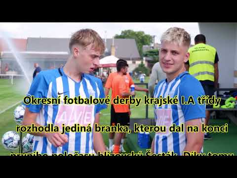 sobota 2.9.2023 Fotbal Hlízov - FK Čáslav B 1:0 (1:0)