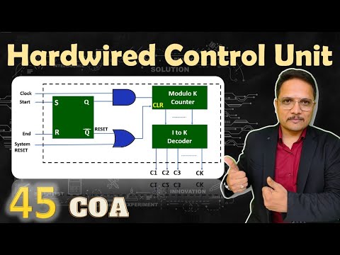 Hardwired Control Unit in Computer Organization Architecture
