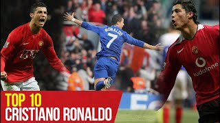 Top 10 Cristiano Ronaldo Goals  Porto Arsenal Port