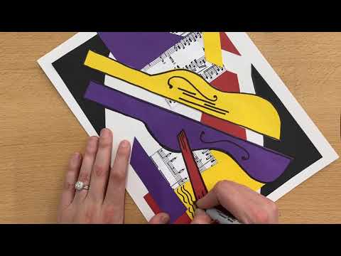 Cubist Collage Lesson 3