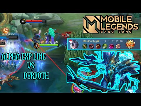 ALPHA EXP LINE VS DYRROTH - ALPHA TOP GLOBAL