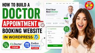 How to Build a Doctor Appointment Booking Website in WordPress | CLDoctor Theme