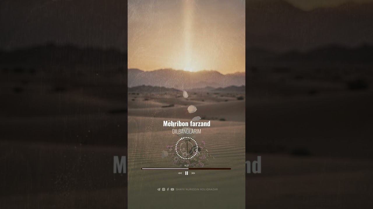 Ummu Gulsum — mehribon farzand 🎙 Shayx Nuriddin Xoliqnazar hazratlari