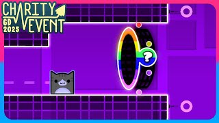 🔴 Geometry Dash But RANDOM PORTALS on GLOBED! (Charity Event)