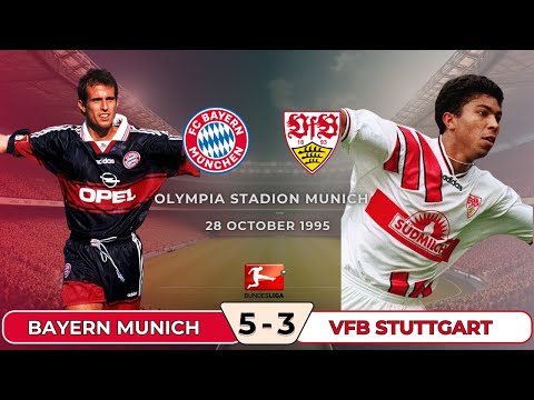 Bayern Munich vs. VfB Stuttgart | 1995/96 Bundesliga | From 3–0 to 3–3 and Back to Chaos