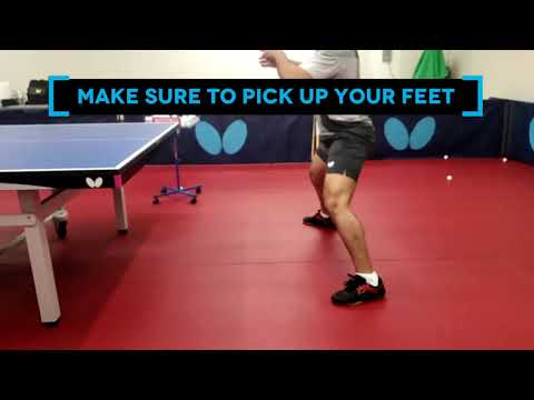 Butterfly Training Tips - Footwork with Coach Rachid El Boubou