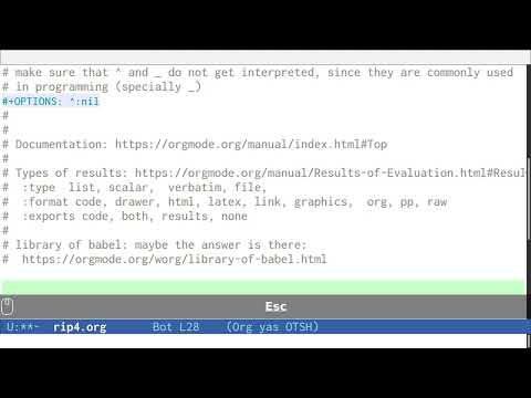 EmacsConf 2021: Using Org-mode to teach programming - Daniel German