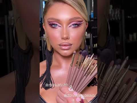 DAVYDENKO BEAUTY & Lelyukh Пензлик L10 бочонок, для кремових текстур, синтетика