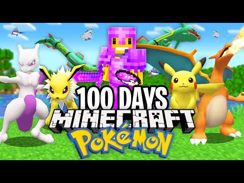 100 Days in Pixelmon: A Journey to Becoming the Ultimate Pokemon Trainer