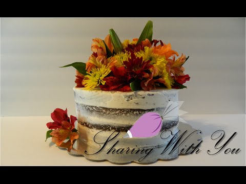 Vintage Chocolate Cake from "Sharing With You"