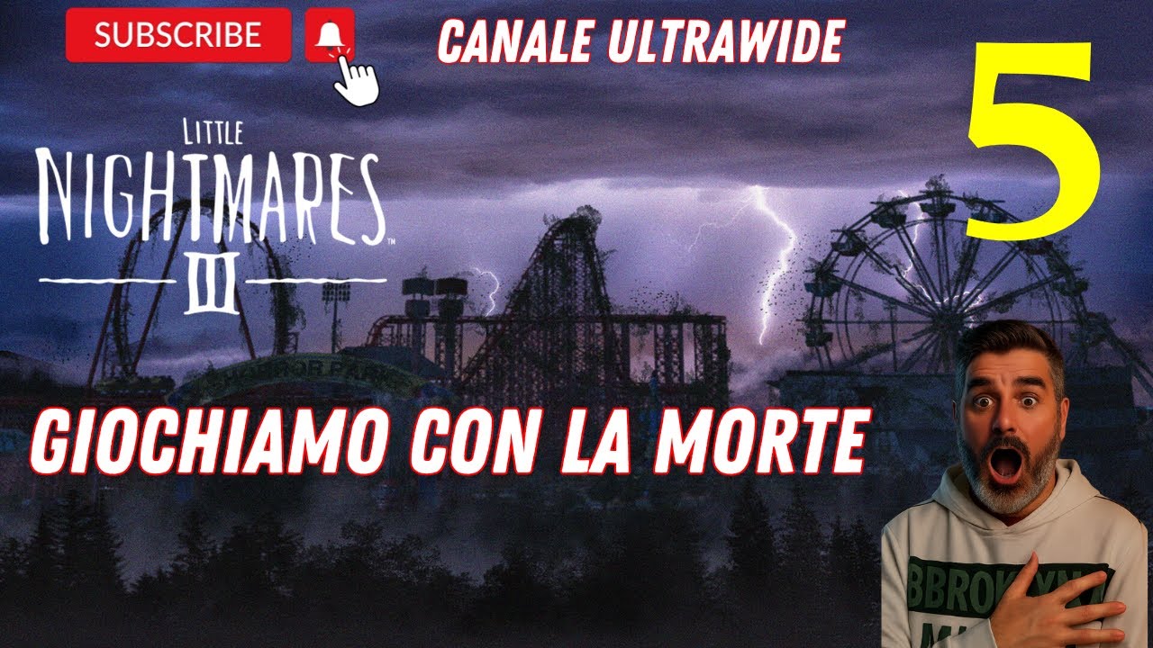 LITTLE NIGHTMARE III EP 5 IL PARCO DIVERTIMENTI [ENG - ITA] GAMEPLAY ITA PC - ULTRAWIDE 21:9 4K
