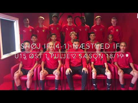 Highlights Ishøj If (4-1) Næstved If - U15 Øst 1 pulje 2 sæson 18/19