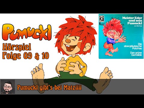 Pumuckl Hörspiel Folge 09 & 10 - Die abergläubische Putzfrau & Das grüne Gemälde (1970)