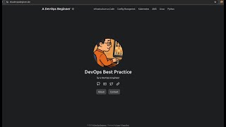 Kubernetes deploy personal website to AWS EKS with playbooks