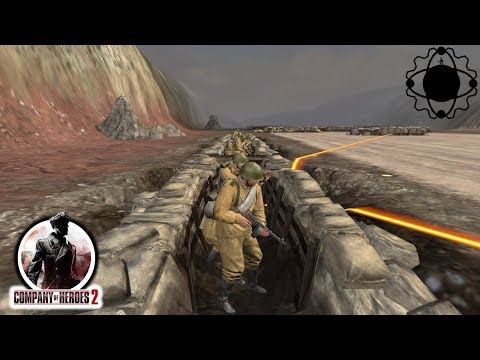 CoH2 Battles: 30 Conscript Infantry VS 30 Riflemen | Company of Heroes 2
