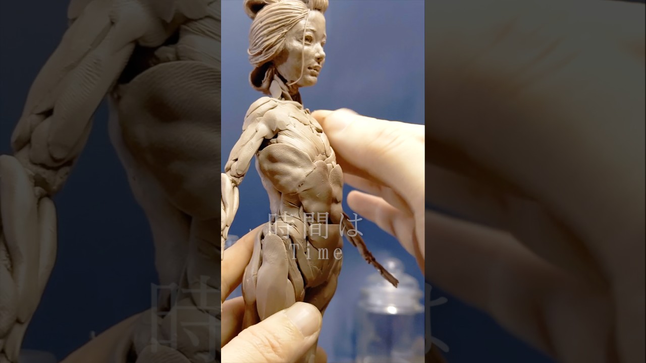 狂感覚のエチュード #shorts #粘土 #アート