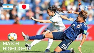Argentina v Japan | FIFA Women’s World Cup France 2019 | Match Highlights