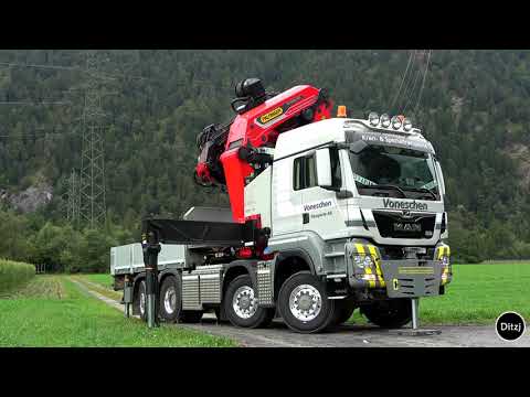 MAN TGS 35.500 - Palfinger PK135002 - Voneschen Transporte