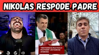 Nikolas responde Padre que criticou sua caminhada, 4K. #4k