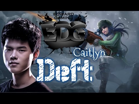 EDG Deft CAITLYN ADC vs Sivir - Patch 5.21 KR | League of Legends
