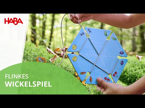 Hilf Walli der Wickelspinne, an ihr Essen zu kommen | HABA Spiele