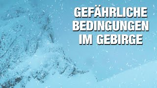Warum Bergtouren aktuell keine gute Idee sind (in den Ostalpen)