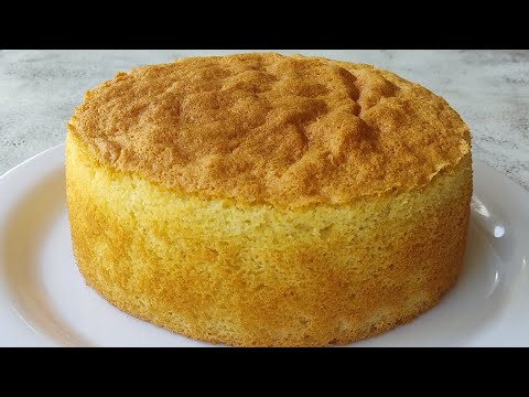 1 Kg Vanilla Sponge Cake Recipe | Basic Vanilla Sponge Cake Recipe | How To Make Vanilla Sponge👌