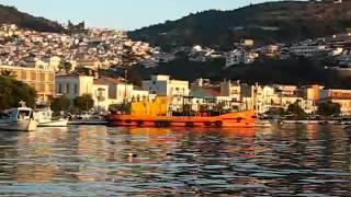 preview picture of video 'Samos: Waterfront of Samos-Town'