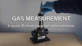A quick IR headspace gas measurement