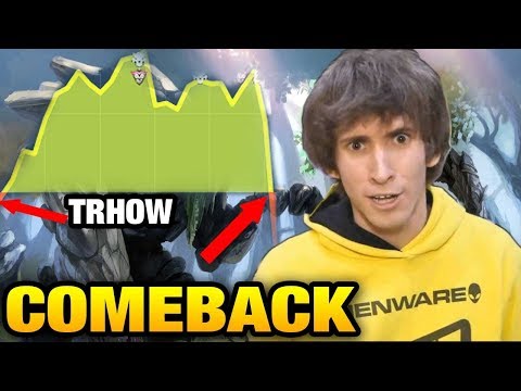 Dendi Tiny 7.06f Spaming COMEBACK Dota 2