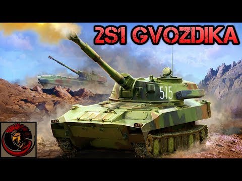 2S1 'Gvozdika' 122mm Self Propelled Gun | RUSSIAN FAST ARTILLERY