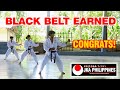 My Kids' JKA 1st Dan Black Belt Ranking Examination 2024 | Japan Karate Association Philippines