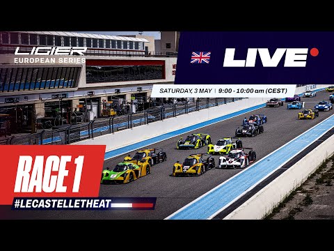 LIVE Race 1 (English) – 2025 Le Castellet Heat – Ligier European Series