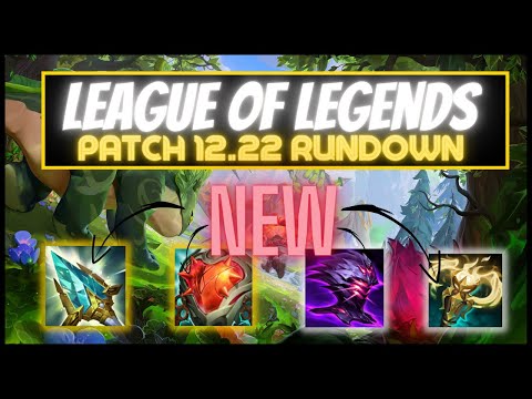 League of Legends Season 13 - Preseason Patch - TANK META is Back - Patch  12.22 Rundown