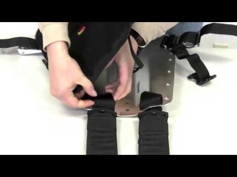 Technical Scuba Diving: Metal Backplate Comfort Pad Installation by Dive Rite