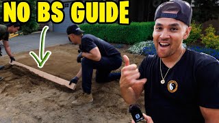 YouTubers are wrong. How the PROS LEVEL a lawn!