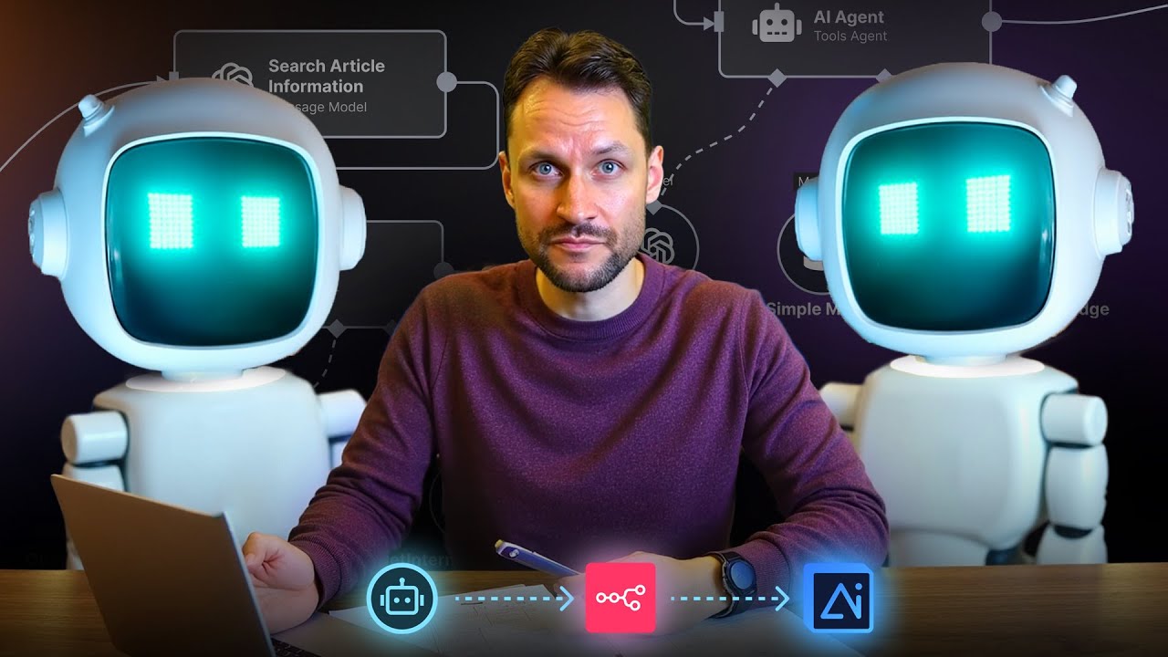 How To Build a Content Team of SEO AI Agents (n8n, OpenAI, Aidbase)