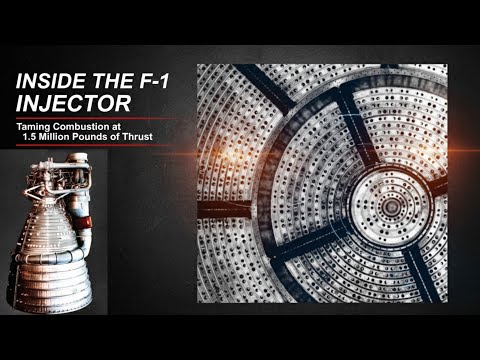 Inside the F-1 Injector: Taming Combustion at 1.5 Million Pounds of Thrust