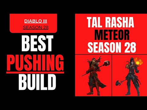 Tal Rasha Meteor Guide Season 28 - Diablo III - INSANE GR POTENTIAL