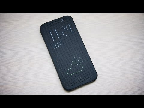 HTC One (M8) Dot View Cover Review