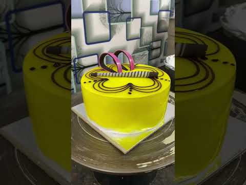 Pineapple Cake Decorations ￼| simple carnation￼🤗 #viral #trending #youtubevideo @shekharmusiccake